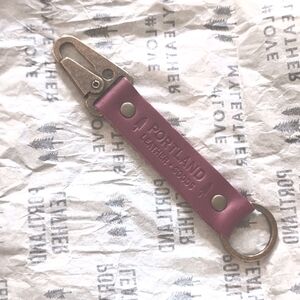 NWOT Portland Leather Goods Keychain